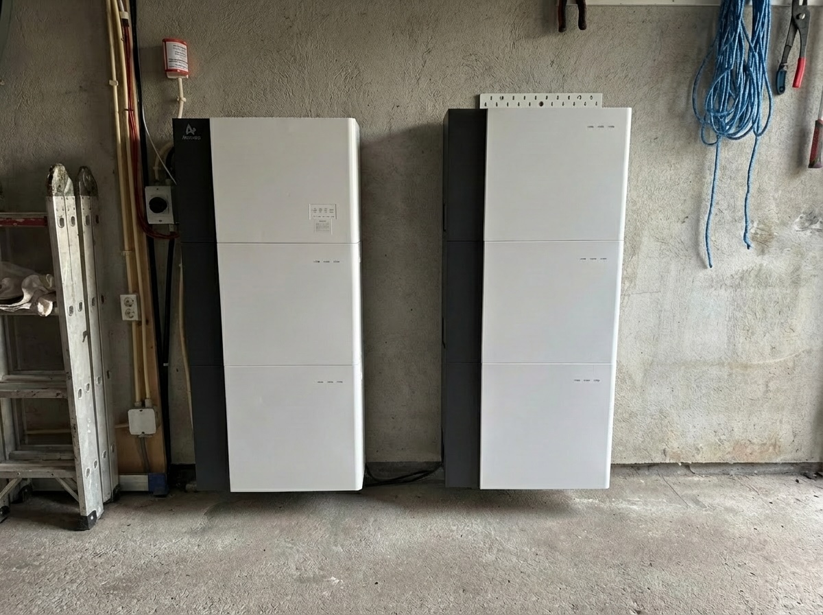 Klantfoto thuisbatterij installatie