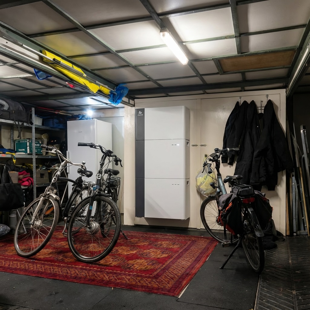 Klantfoto thuisbatterij installatie